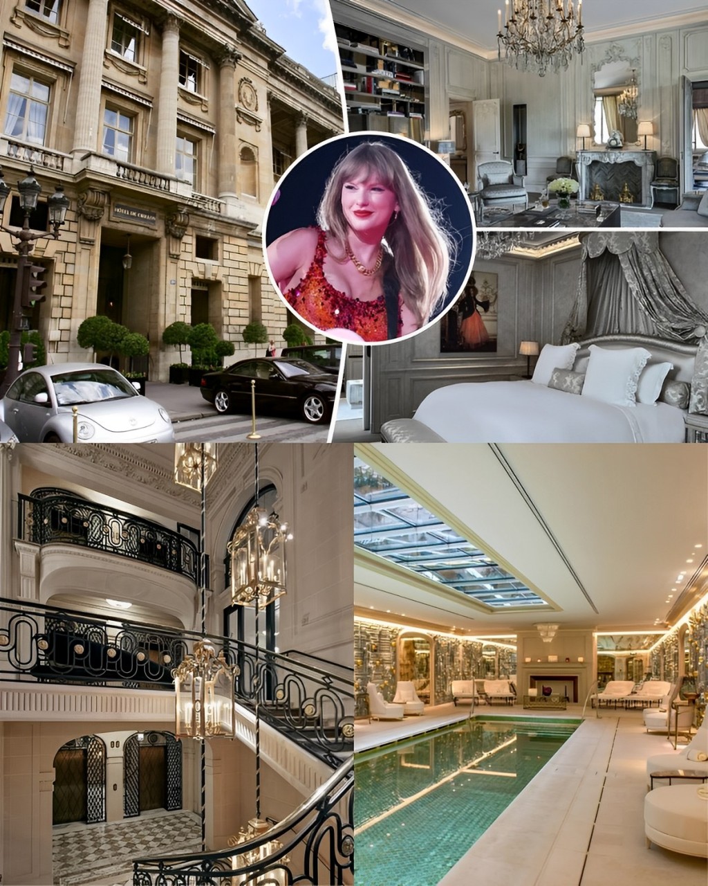 Cover Image for Inside The luxury Parisian hotel that hosted Taylor Swift, one of the city’s most luxurious hotels where suites range from $4,600 to $21,000 a night