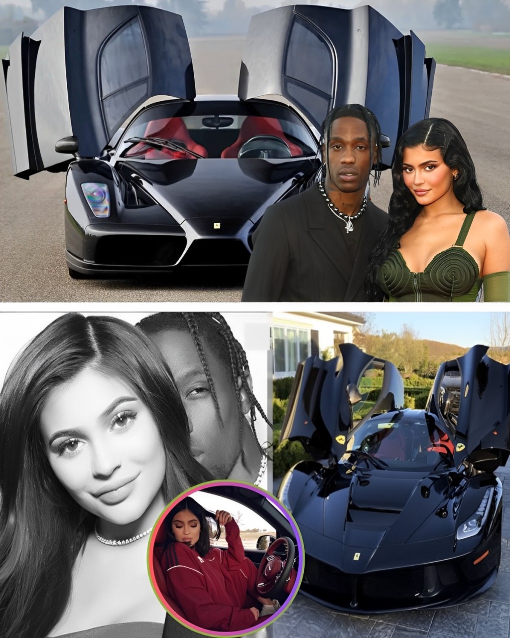 Cover Image for Travis Scott bought a car worth $1.4 million for Kylie Jenner to give to her